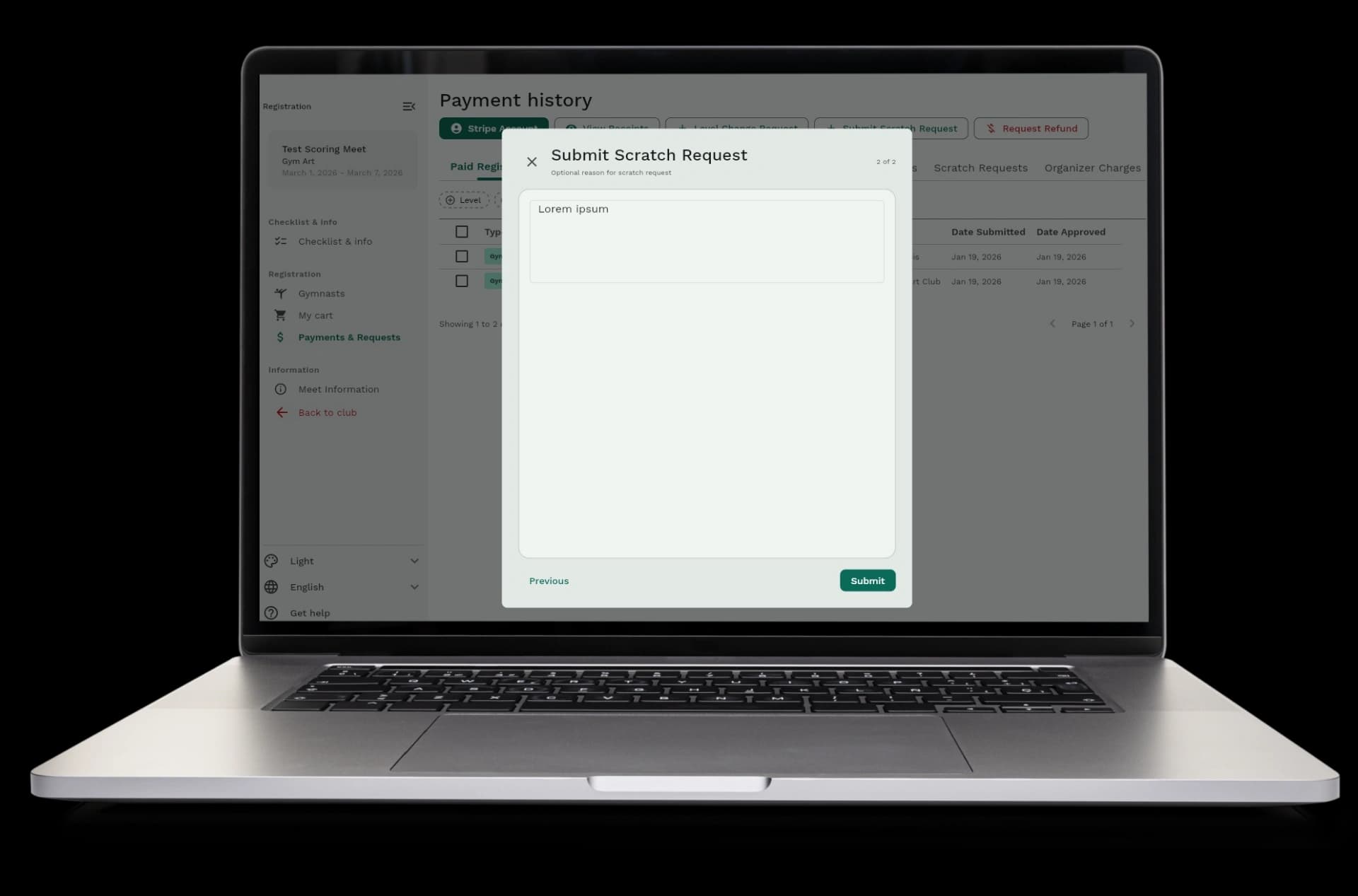 Everything happens automatically when you approve