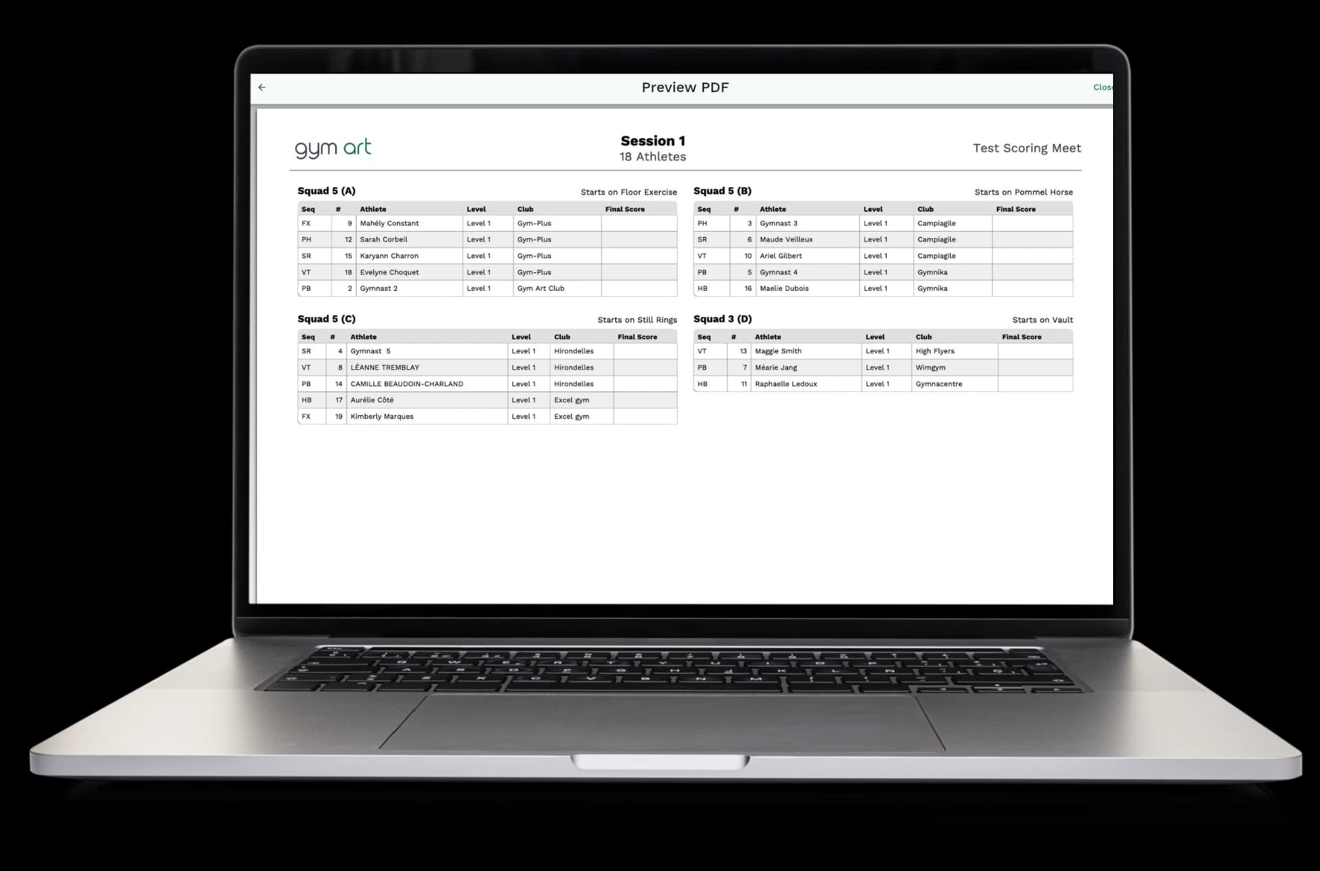Manage your schedule easily