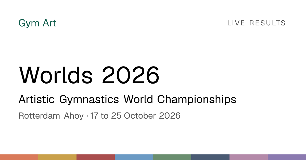 Sweden (Women) - Worlds Rotterdam 2026